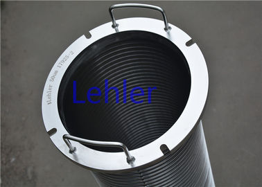 Lehler Wedge Wire Filter Elements عالية - افتتاح فتحة الدقة قوية Struction