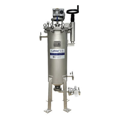التدفق العالي SS 304/316L المرشح المسبق القابل للغسيل مرشح المياه القابل لإعادة الاستخدام لتنظيف السائل المذيب للحبر الإيثانول